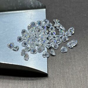 Loose Moissanite D Color VVS Excellent Heart Cut Tiny Gemstone for Jewelry