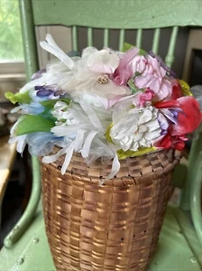 Raymond Hudd Numbered Floral Pillbox Hat  - Picture 1 of 5