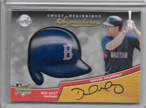 2007 David Murphy Rookie Autograph Baseball Card #118 Boston Red Sox - Picture 1 of 2