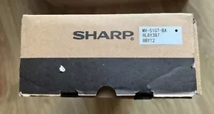 Genuine Sharp MX-51GT-BA Black Toner Cartridge New Box - Picture 1 of 3