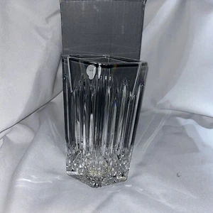 Waterford Lead Crystal 7” Lismore Diamond (shape) Vase Signed - Picture 1 of 5