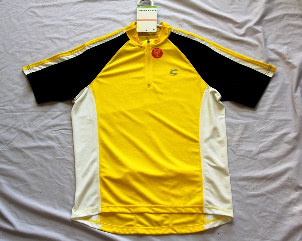 Large 2009 Cannondale Ride Jersey Yellow