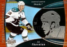 2008-09 McDonalds Upper Deck Profiles #10 Joe Thornton