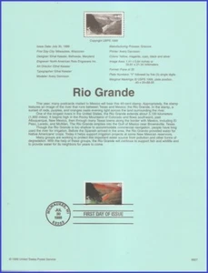 USA2 #C134 U/A SOUVENIR PAGE FDC Rio Grande s/a - Bild 1 von 1
