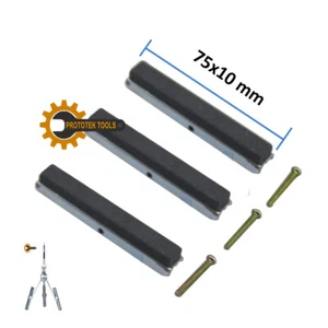 Ersatzschleifscheiben für Zylinderschleifgeräte. 3 Schleifscheiben 75x10 mm - Bild 1 von 3