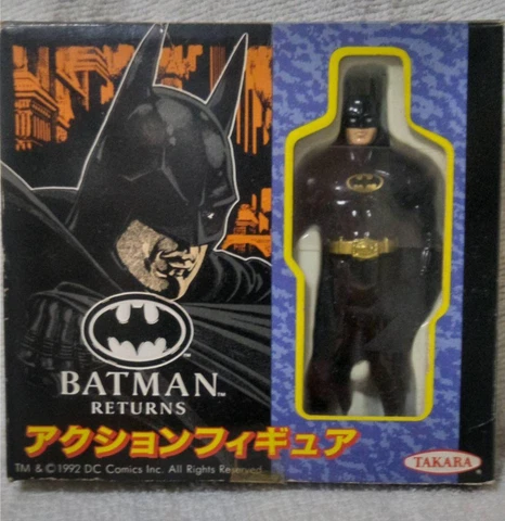 Takara 1992 Batman Returns Action Figure 8cm Unopened Cover