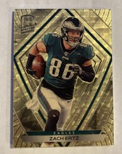 1/1 Gold Vinyl 2020 Panini Spectra Zach Ertz Philadelphia Eagles True 1/1