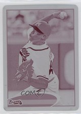 2012 Topps Printing Plate Magenta 1/1 Jair Jurrjens #447 02vq