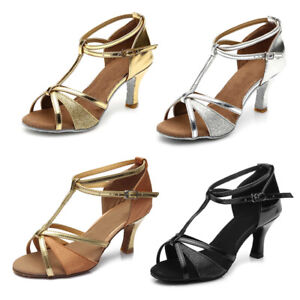 Ballroom Women's Latin Dance Shoes For Ladies/Girls/Tango Heeled dance shoes