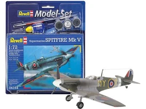 Revell - Spitfire Mk V Modellset, 1/72, 64164 - Bild 1 von 2