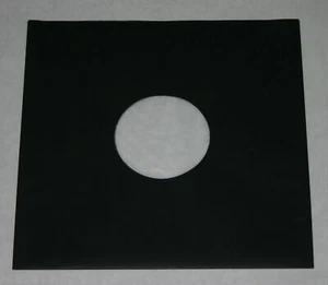 50 St. schwarze LP/Maxi Singles Schallplatten Innenhüllen, gefüttert - Bild 1 von 2