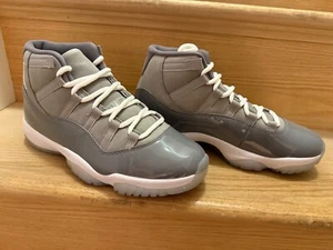 Size 9.5 - Jordan 11 Retro High Cool Grey 2021 - Men’s Sneakers New With Box - Picture 1 of 5