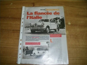 GESCHICHTE ............... ALFA ROMEO .........LA GIULIETTA A 50 ANS ........ - Bild 1 von 1