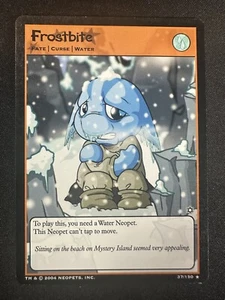 Neopets Frostbite 37/150 Hannah And The Ice Caves Curse Non Holo Rare - Picture 1 of 2
