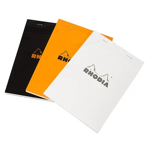 Rhodia A5 5/5 Square Grid 160 Page Staplebound Paper Notebook Pad Design Maths - Picture 1 of 7