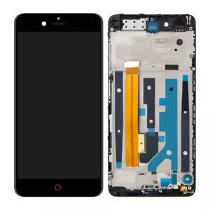 Schermo LCD + Digitalizzatore touch con cornice per ZTE Nubia Z17 Mini NX569J NX569H nero - Foto 1 di 3