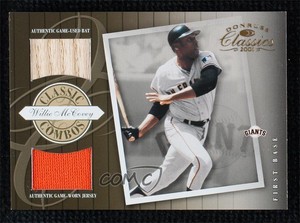 2001 Donruss Classics Classic Combos /100 Willie McCovey #CC-26 HOF
