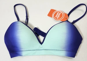 Girls T Shirt Bra Blue Size 34 Wonder Nation NEW - Picture 1 of 6