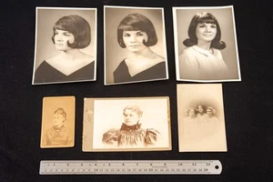 Portraits of Ladies Vintage Black & White Photo Lot Photograph Collection V26 - Picture 1 of 5