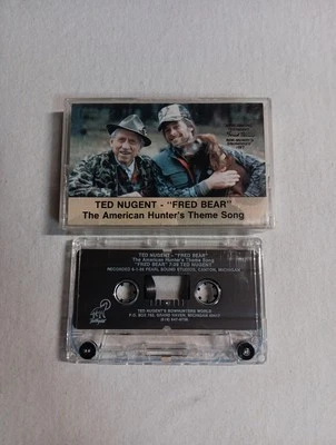 Ted Nugent Fred Bear - The American Hunter's Theme Song Cassette Tape - Tested ✔ - Image 1 of 3
