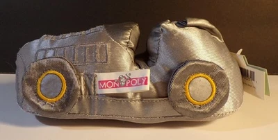 Plush Beanie 7" 1999 Special Edition Token MR. MONOPOLY'S PLUSH Race Car ~ New - Image 1 of 4