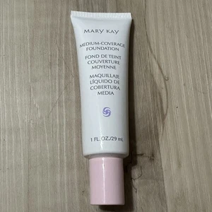 Mary Kay New Old Stock Medium Coverage Foundation Ivory 200 356000 Pink Cap - Bild 1 von 3