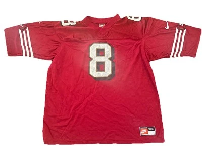 Мужские красные винтажные Nike San Fransico 49ers Steve Young XXL  - Изображение 1 из 4