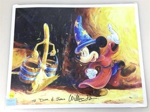 Follow the Apprentice Mickey Mouse Sorcerer's 56/1000 Artist Proof 16”/20” COA - Bild 1 von 7