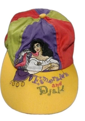 De Colección Disney Esmeralda & Djali - Jorobado de Notre Dame Niños Gorra Bordada  Foto 1 de 4