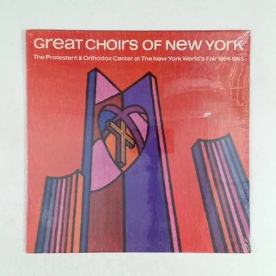 GREAT CHOIRS OF NEW YORK (World's Fair 1964 to 65) LP Vinyl SEALED 1965 - Image 1 of 2