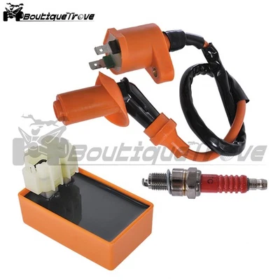 Bujía bobina de encendido CDI de 6 pines para GY6 150cc 125cc 50cc 139QMB NUEVO Foto 1 de 4