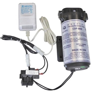 Aquatec 6800 Booster Pump Kit for up to 100 GPD Home RO Reverse Osmosis Water... - Picture 1 of 3