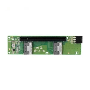2x x8 to PCIe4.0 x16 slot Riser - Picture 1 of 3