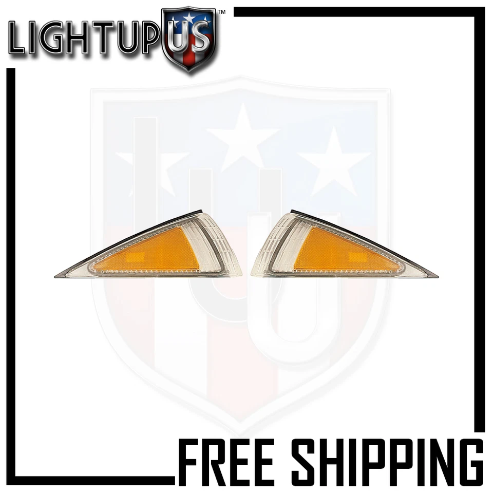 Fits 95-99 CHEVROLET CAVALIER Signal Light Lamp Pair (Left and Right Set) Foto 1 de 1