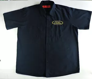 CAMISA DE TRABAJO THE RESIDENTES Icky Flix Talla XXL con botones 2001 Dickies down - Imagen 1 de 5