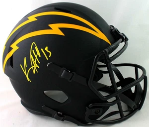 Keenan Allen Signed LA Chargers F/S Eclipse Speed Helmet - JSA W Auth *Yellow - Picture 1 of 2