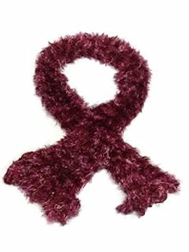 Magic Scarf - Super Soft Scarf - Multi-Colored Burgundy & Pink - Image 1 of 1