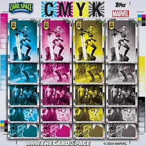 20 CARD FULL DIGITAL SET WITH 4 REWARD CARDS! '24 Topps Marvel CMYK '24 - Picture 1 of 23