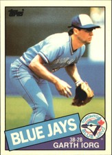 1985 Topps Tiffany Baseball Card #168 Garth Iorg