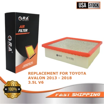 Filtro de aire del motor 10755 para TOYOTA AVALON 2013 2014 2015 2016 2017 2018 3,5 L V6 Foto 1 de 4