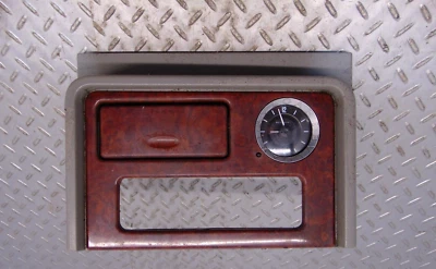 Cadillac Escalade 2003-2006 consola central moldura superior moldura reloj bisel OEM Foto 1 de 4