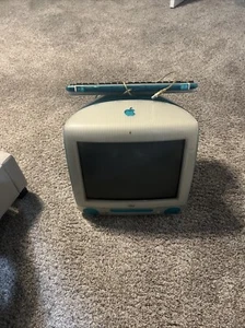 iMac G3 Tested Bondi Blue Working With Keyboard And Mouse (Apple Products) - Picture 1 of 5