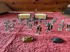 Vintage Hinchliffe Models Fine Cast Lead Pewter Figures Dioramas Fighting Game