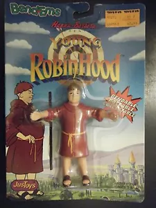 JUSTOYS 1991 HANNA BARBERA BROTHER TUCK YOUNG ROBIN CAPUCHA 5"" NUEVA SELLADA - Imagen 1 de 1