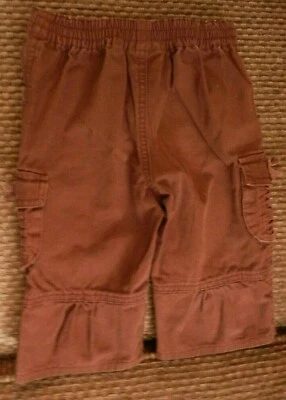 Jeans Calvin Klein Marrón 4t Entrepierna 9" Usados en Excelente Condición ENVÍO GRATUITO Foto 1 de 4