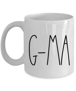 G-Ma Coffee Mug Funny Mother's Day Tea Cup Ceramic Christmas Gift For Mom - Picture 1 of 6
