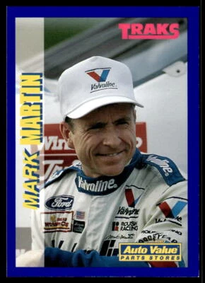 Mark Martin 1994 Traks Auto Value Parts Stores Collector Cards # 33 Base - Image 1 of 2
