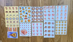 PIZZA 154 SNIFF Aufkleber PEPPERONI Pilzscheiben Pizzataschen GANZE PIZZEN - Bild 1 von 1