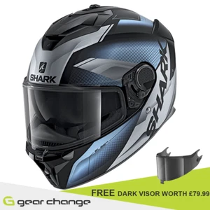 Casco de motocicleta Shark Spartan GT Elgen MAT KSS - Imagen 1 de 5
