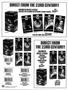 VIDEO STORE FLYER Babylon 5 (1998) Space - Picture 1 of 1